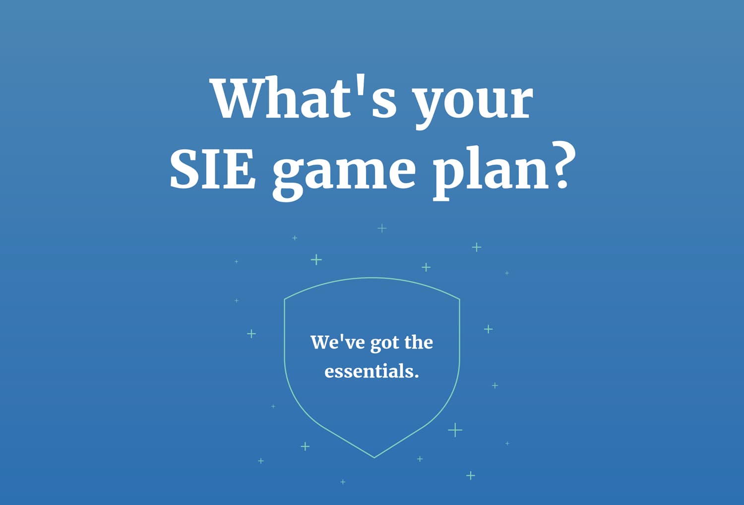 SIE-Game-Plan