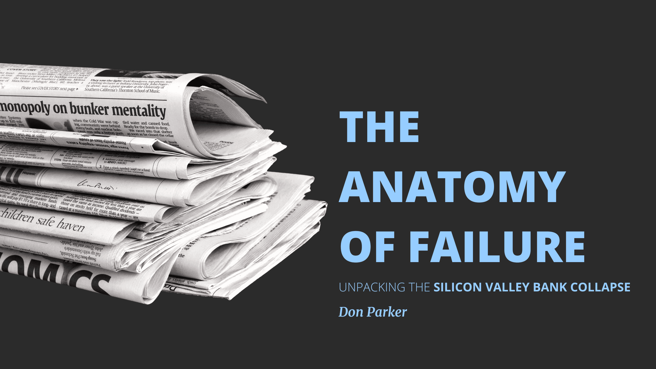THE ANATOMY OF FAILURE (2)