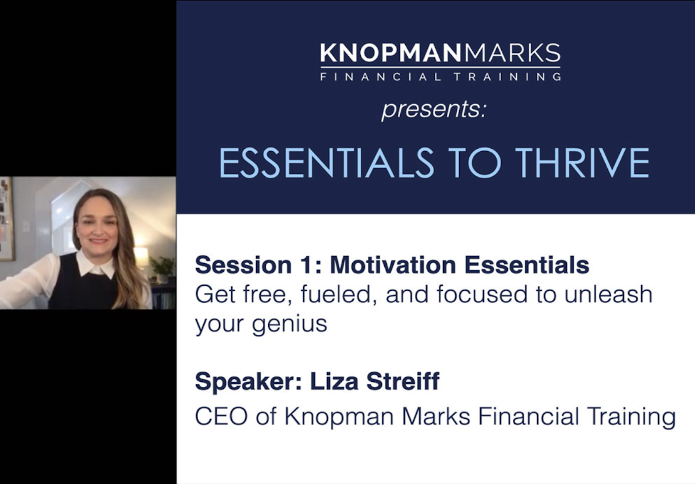 Three Hacks to Boost Motivation, from Knopman Marks CEO Liza Streiff