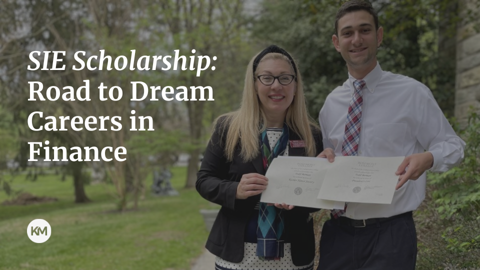 SIE Scholarship Helps College Students Pursue Dream Careers in Finance